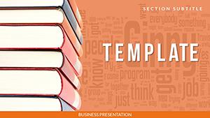 Knowledge Books PowerPoint templates