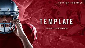 Famous American Football Players PowerPoint templates