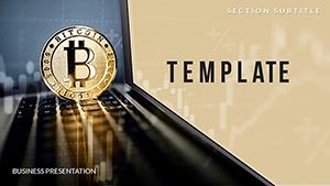 Crypto Wallet Bitcoin PowerPoint Template and Diagrams - Download PPT
