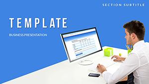 Customer Service Manager PowerPoint templates