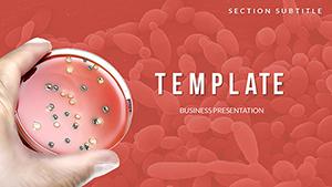 Dangerous Bacteria Fungi PowerPoint Template: Presentation