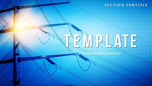 Electrical Network PowerPoint templates