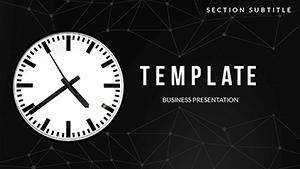 Exact Time, Clock PowerPoint templates