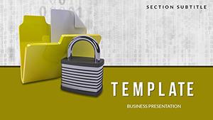 Close Access Folder Password PowerPoint templates