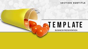 Medicine : Glass and Pills PowerPoint templates