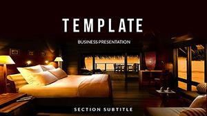 Booking Hotel Reservations PowerPoint template