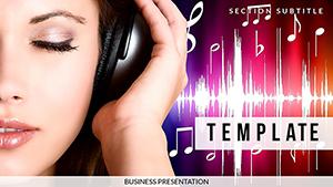 Listen to Music PowerPoint templates