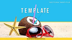 Vacation Resort PowerPoint template