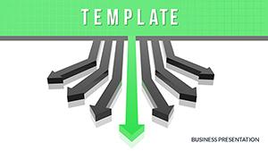Direction Route PowerPoint templates