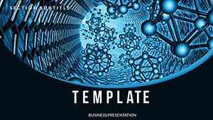 Group Molecule Dna Cell PowerPoint template