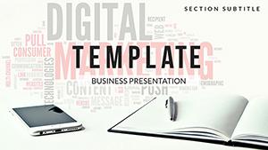Digital Marketing PowerPoint Template | Professional Presentation Templates