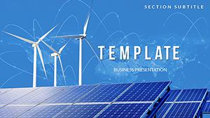 Wind and Solar Energy PowerPoint Template