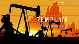 Price of Oil Futures PowerPoint templates