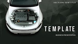 Auto Repair Diagnostics PowerPoint Template | Download Presentation