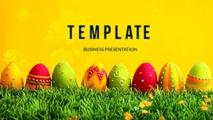 Paint Easter Eggs PowerPoint templates
