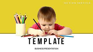 Creative Children PowerPoint Template: Presentation