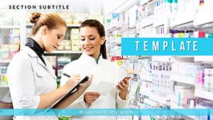 Pharmacy Workers PowerPoint templates