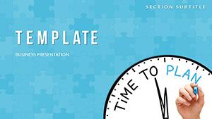 Time to Plane PowerPoint templates