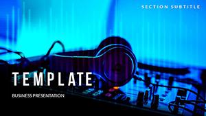 Tools and equipment for DJ PowerPoint templates
