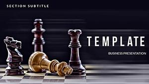 Strategy, Combination, Tactics PowerPoint templates