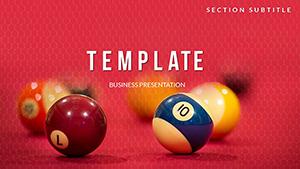 Billiard Layers PowerPoint templates
