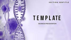 Human Genome DNA PowerPoint templates