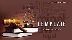 Principles of Justice PowerPoint templates