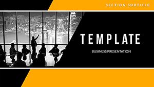 Business Meeting for Entrepreneurs, Managers PowerPoint templates