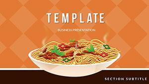Italian pasta - Dish PowerPoint templates