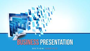 Robotic Automation System PowerPoint templates