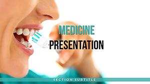 Brushing Teeth Properly PowerPoint Templates