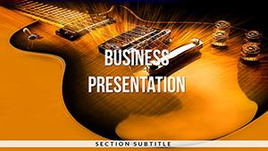 Electric Guitar PowerPoint templates