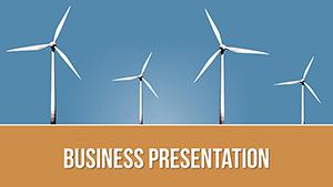 Wind Power and Renewable Energy PowerPoint Templates