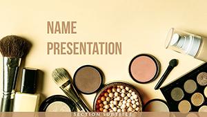 Makeup - Cosmetics and Perfumes PowerPoint Templates