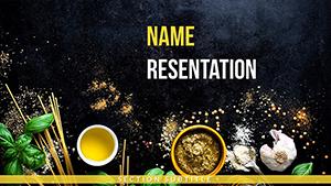 Spices Recipes PowerPoint Templates