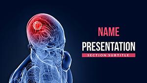 Diagnosis of Brain Cancer PowerPoint Templates