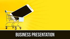 Black Friday Phone Deals PowerPoint Template for Presentation