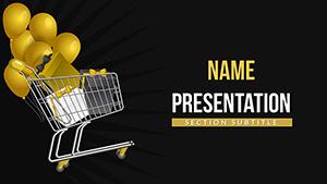 Black Friday Gifts PowerPoint Template Presentation