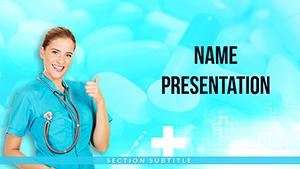 Health Doctor Consultation PowerPoint Template | Professional Presentation