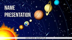 Solar System PowerPoint Template Presentation
