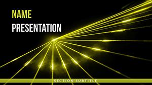 Download String Lights PowerPoint Template, PPT Presentation