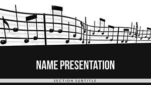 Musical Notation for Beginners PowerPoint Templates