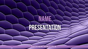 Volumetric Wallpaper PowerPoint Template - Presentation Design