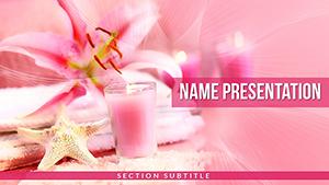 Relaxation SPA Procedures PowerPoint Template: Presentation