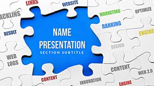 Development and Promotion of WEB-projects PowerPoint Template | Infographic Template
