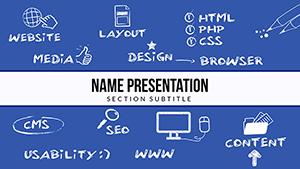 WebStudio: Website Development PowerPoint Template - Download PPT