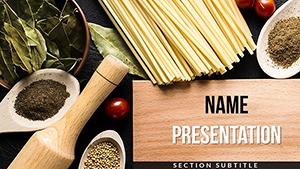 Seasoning for Dishes PowerPoint templates