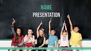 School Children Template for PowerPoint Presentations
