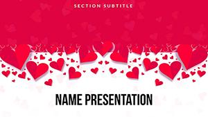 Valentine Messages PowerPoint template