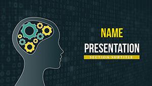 Mind Definition and Meaning PowerPoint template